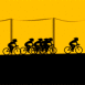 Peloton de cyclistes